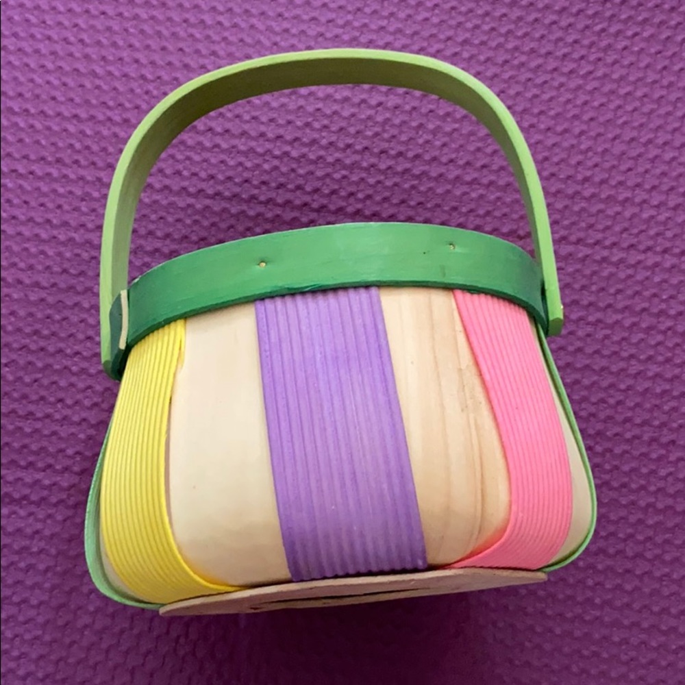 spring wooden basket